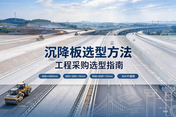 姑苏沉降板选择方法
