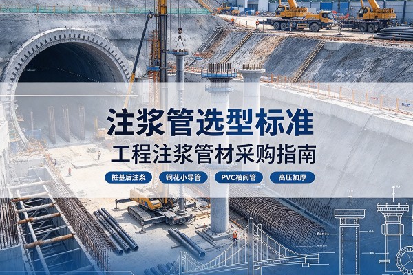 姑苏注浆管选型标准