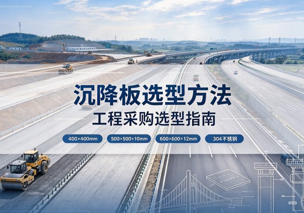姑苏沉降板选择方法
